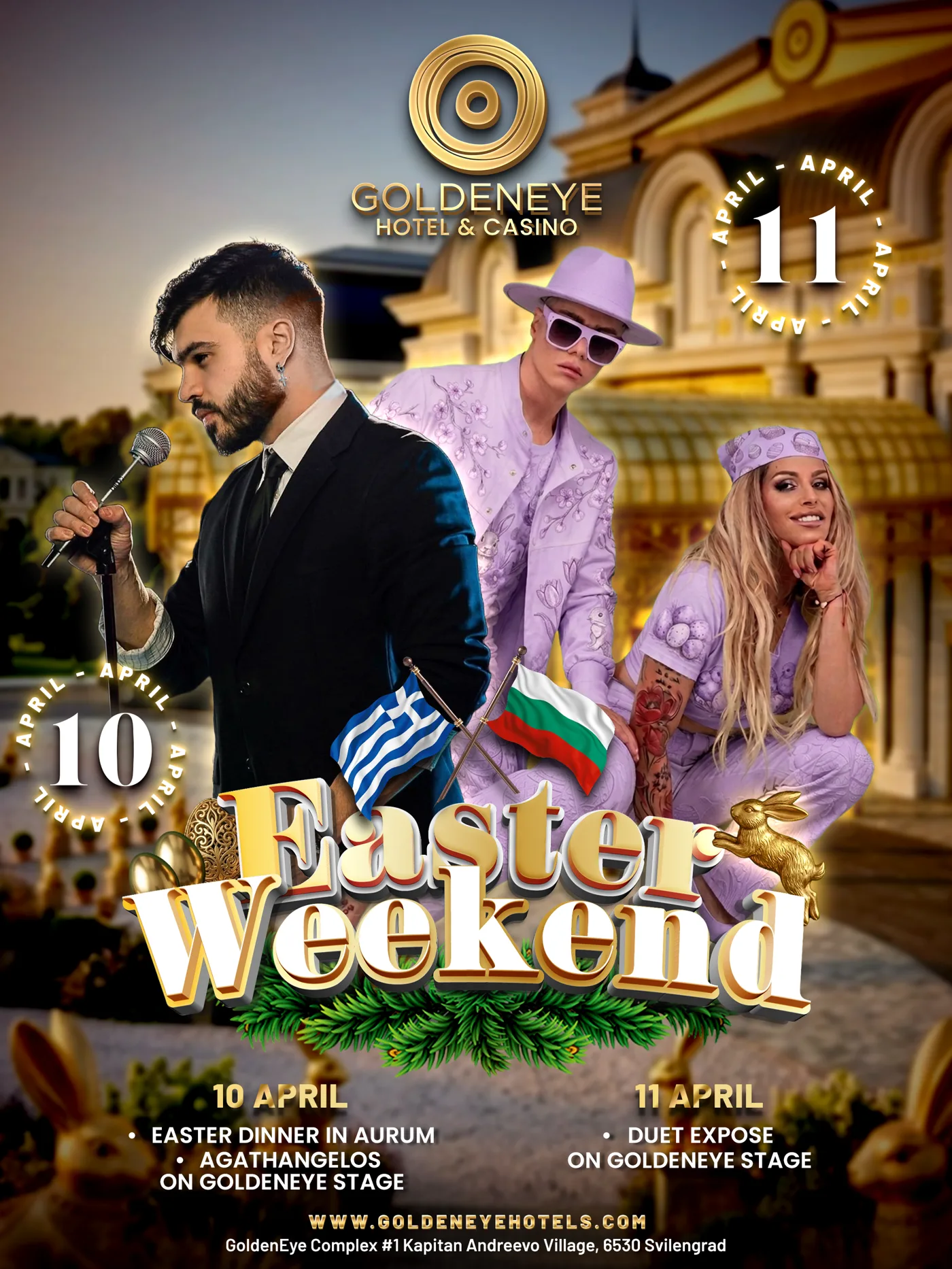Easter Weekend promotional post